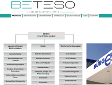 Tablet Screenshot of buerger-electronic.de